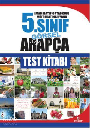 5. Sınıf Görsel Arapça Test Kitabı İmam Hatip Ortaokulu Müfredatın Uygun - 1
