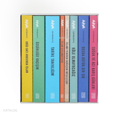 Aliya İzetbegoviç Kutulu Set (8 Kitap) - 1