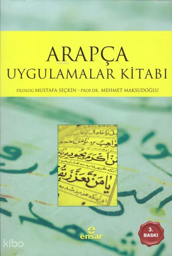 Arapça Uygulamalar Kitabı - 1