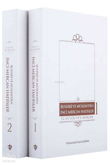 Buhari Ve Müslimden İnci Mercan Hadisler El Lülüü Vel Mercan Fi Ma İttefeka Aleyhiş - ŞeyhanTürkçe Metin İki Kitap “ Karton Kapak ” - 1