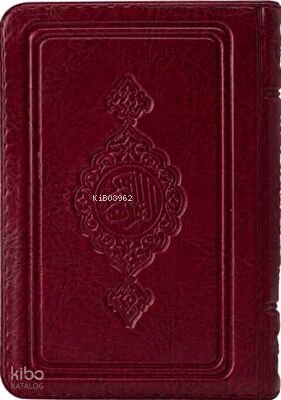 Büyük Cep Boy Kur`an-ı Kerim Bordo-Kılıflı-Mühürlü - 1