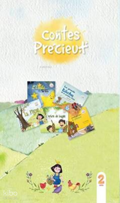 Contes Precievt Serie 2 5 Livres (Değerli Masallar Seri 2 5 Kitap) Fransızca - 1