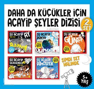 Daha Da Küçükler İçin Acayip Şeyler Seti 2 - 5 Kitap - 1