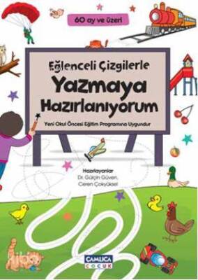 Eğlenceli Çizgilerle Yazmaya Hazırlanıyorum 60 Ay ve Üzeri - 1