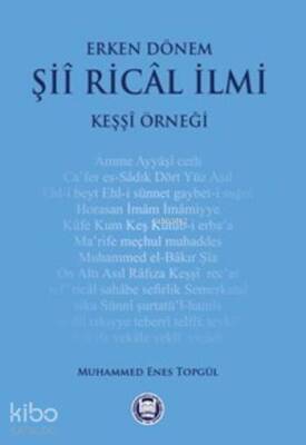 Erken Dönem Şii Rical İlmi Keşşi Örneği - 1