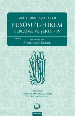 Fusûsul-Hikem Tercüme ve Şerhi 4 - 1