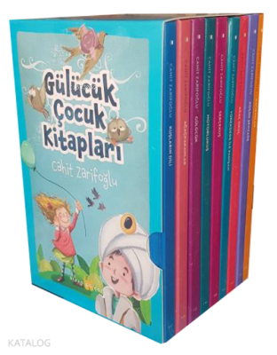 Gülücük Çocuk KitaplarıRenkli Ciltli Kutulu Set (9 Kitap) - 1