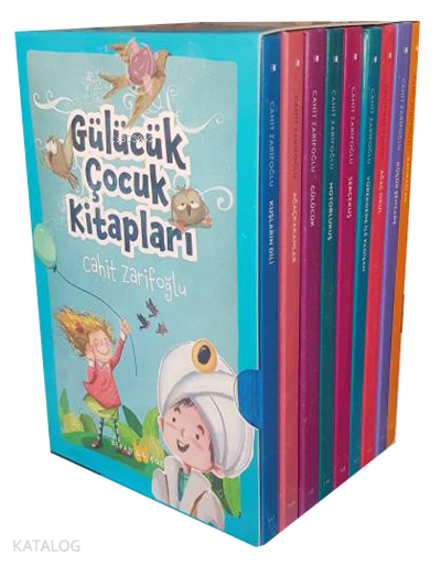Gülücük Çocuk KitaplarıRenkli Ciltli Kutulu Set (9 Kitap) - 1