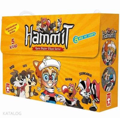 Hammit Kara Düşler Ülkesi Serisi - Set Halinde 5 Kitap (5 Kitap) - 1