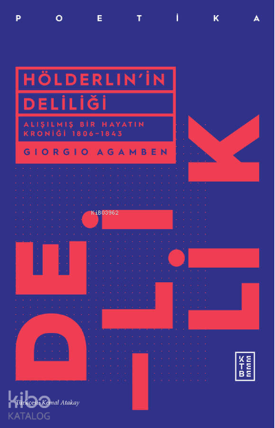 Hölderlinin DeliliğiAlışılmış Bir Hayatın Kroniği 1806–1843 - 1