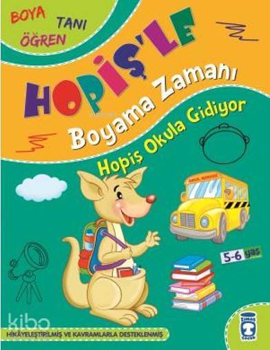 Hopiş Okula Gidiyor Hopişle Boyama Zamanı - 1