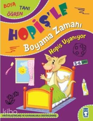 Hopiş Uyanıyor Hopişle Boyama Zamanı - 1
