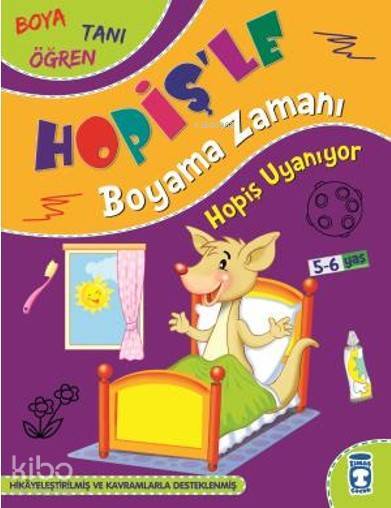 Hopiş Uyanıyor Hopişle Boyama Zamanı - 1