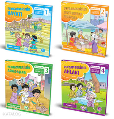 İlkokullar için Peygamberim Serisi - 4 Kitap - 1
