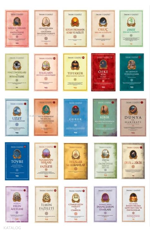 İmam Gazali İhya Kitaplığı 25li Set - 1