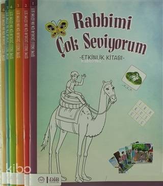 İşitme Engelli Çocuklar İçin Din Eğitim Etkinlik Seti 6 Kitap - 1