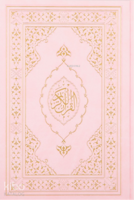 Kuran-ı Kerim Orta Boy Termo Deri Toz Pembe - 1