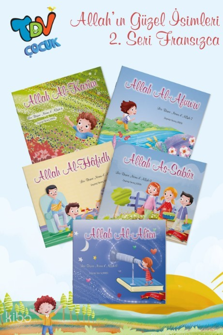 Les Beaux Noms dAllah (Allah’ın Güzel İsimleri 2 Set 5 Kitap) - 1