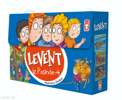 Levent İz Peşinde 4 Seti (5 Kitap) İz Peşinde 4 - 1