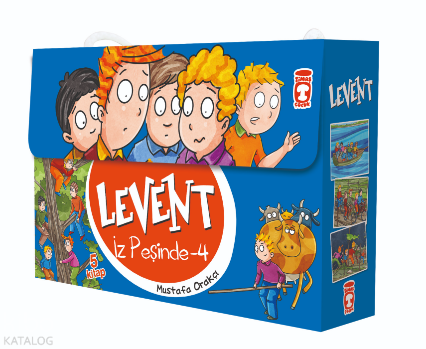 Levent İz Peşinde 4 Seti (5 Kitap) İz Peşinde 4 - 1