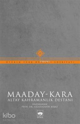 Maaday-Kara Altay Kahramanlık Destanı - 1