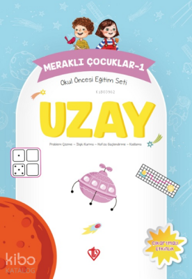 Meraklı Çocuklar 1 Okul Öncesi Eğitim Seti Uzay - 1