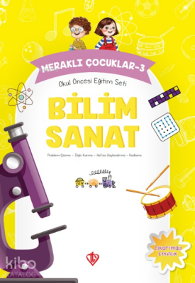 Meraklı Çocuklar 3 Okul Öncesi Eğitim Seti Bilim Sanat - 1