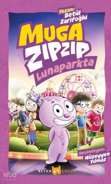 Muga Zıpzıp Lunaparkta (Renkli - Resimli) - 1