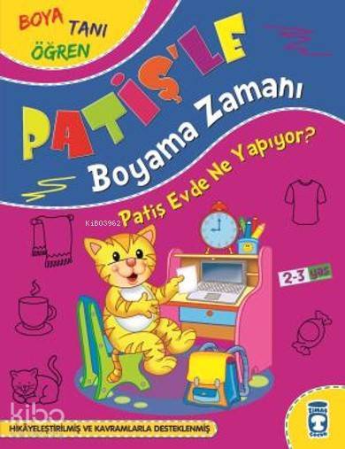 Patiş Evde Ne Yapıyor? Patişle Boyama Zamanı - 1