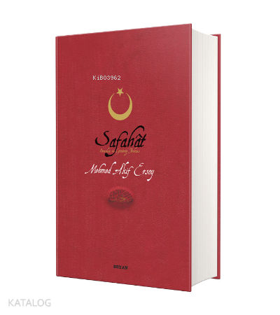 Safahat ( Orta Boy Ciltli )Osmanlıca, Latinize ve Günümüz Türkçesi 3ü Tek Kitapta - 1