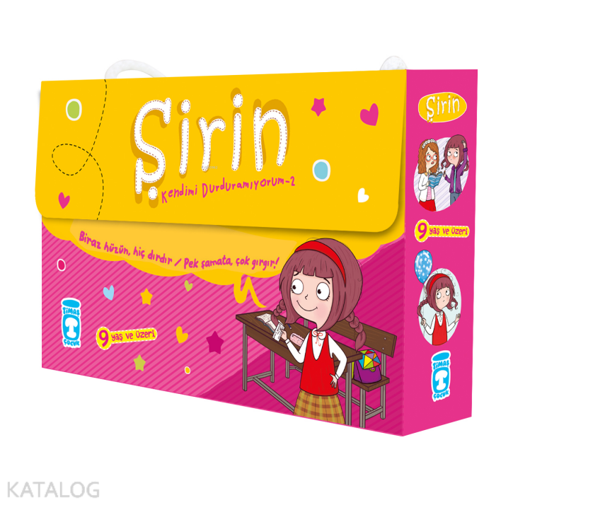 Şirin Kendimi Durduramıyorum 2 Set (5 Kitap Takım) - 1